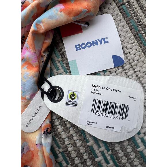 PARANA Surf Active Water Sport Mallorca One-Piece Swimsuit Medium - Picture 8 of 9